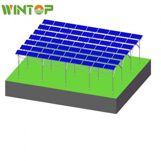 铝制太阳能农田结构