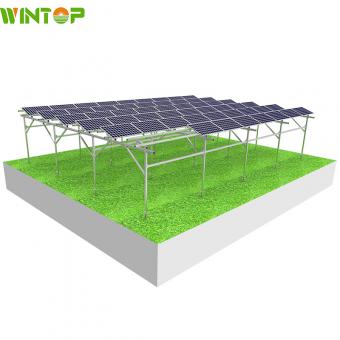 铝制太阳能农田结构