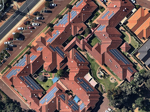 90KW 澳大利亚太阳能瓦屋顶安装系统