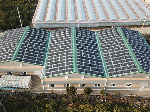 160KW  韩国压载三脚架太阳能屋顶安装支架